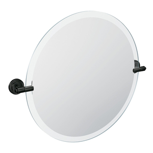 MDN0792BL Iso Round Mirror - Matte Black