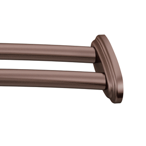 MDN2141OWB Adjustable Shower Curtain Rod Shower Curtain Rod - Old World Bronze