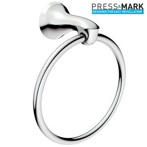MMY1586CH Darcy Towel Ring Bathroom Accessory - Chrome MMY1586CH Darcy Towel Ring Bathroom Accessory - Chrome