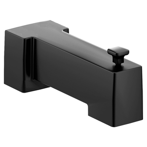 MS3896BL 90 Degree Tub Spout Shower Accessory - Matte Black