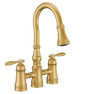 MS73204BG Weymouth Pull-Out Spray Kitchen Faucet - Brushed Gold MS73204BG Weymouth Pull-Out Spray Kitchen Faucet - Brushed Gold