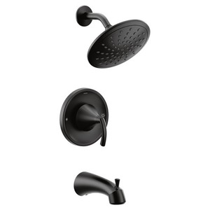 MT2843EPBL Glyde Tub & Shower Faucet Trim Trim Kit - Matte Black