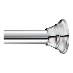MTR1000CH Shower Rod Shower Curtain Rod - Chrome