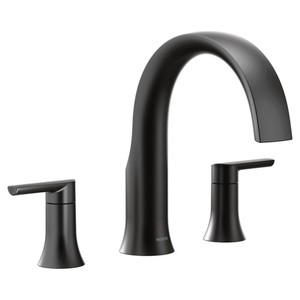 MTS983BL/M4796 Doux Deck Mount Tub Faucet - Matte Black