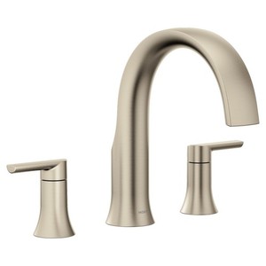 MTS983BN/M4796 Doux Deck Mount Tub Faucet - Brushed Nickel