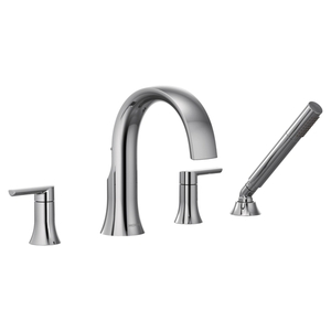 MTS984/M9792 Doux Deck Mount With Handshower Tub Faucet - Chrome