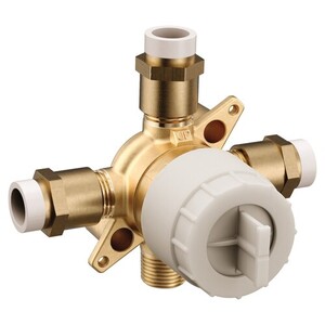 MU140V M-Core Tub & Shower Valve Rough In Valve - Rough Brass