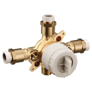 MU140VS M-Core Tub & Shower Valve Rough In Valve - Rough Brass