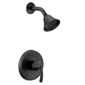 MUT2742EPBL Glyde Shower Faucet Trim Trim Kit - Matte Black