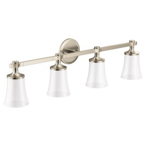 MYB0364BN Flara 4 or More Bulb Bathroom Lighting - Brushed Nickel