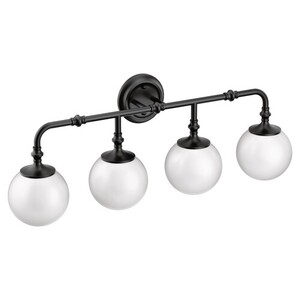 MYB0564BL Colinet 4 or More Bulb Bathroom Lighting - Matte Black