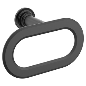 MYB1786BL Greenfield Towel Ring Bathroom Accessory - Matte Black