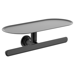 MYB1788BL Greenfield Paper Holder Bathroom Accessory - Matte Black