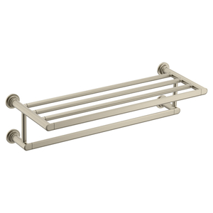 MYB1794BN Greenfield Towel Rack Bathroom Accessory - Brushed Nickel MYB1794BN Greenfield Towel Rack Bathroom Accessory - Brushed Nickel