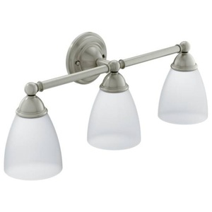 MYB2263BN Brantford 3 Bulb Bathroom Lighting - Brushed Nickel