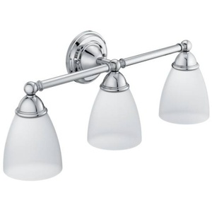 MYB2263CH Brantford 3 Bulb Bathroom Lighting - Chrome