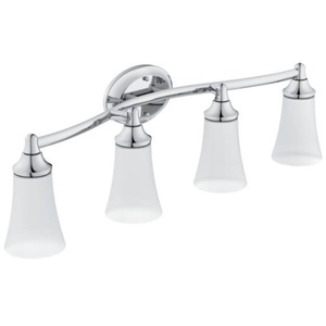 MYB2864CH Eva 4 or More Bulb Bathroom Lighting - Chrome