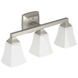 MYB5163BN Voss 3 Bulb Bathroom Lighting - Brushed Nickel