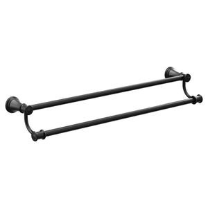 MYB6422BL Belfield Towel Bar Bathroom Accessory - Matte Black