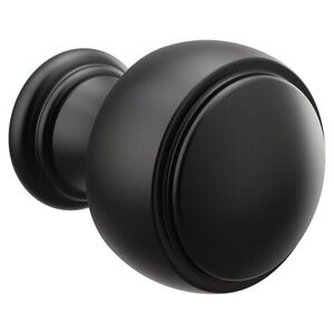 MYB8405BL Weymouth 1" Knob - Matte Black