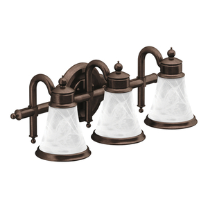 MYB9863ORB Waterhill 3 Bulb Bathroom Lighting - Oil Rubbed Bronze MYB9863ORB Waterhill 3 Bulb Bathroom Lighting - Oil Rubbed Bronze