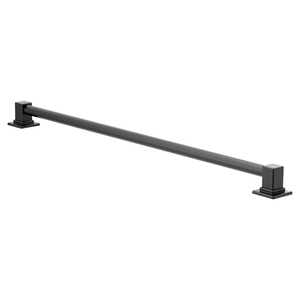 MYG8842BL 90 Degree Grab Bar Bathroom Accessory - Matte Black