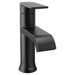 Moen M6702BL Matte Black Single Hole Bathroom Sink Faucet