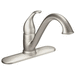 Moen M7825SRS Spot Resist Stainless Single Handle Kitchen Faucet