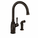 Moen M87506BRB Mediterranean Bronze Single Handle Kitchen Faucet