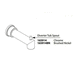 Moen M165914BN Brushed Nickel Tub Spout