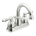 Moen MWS84667 Chrome 4'' Centerset Bathroom Sink Faucet