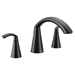 Moen MT373BL Matte Black Tub Faucet Trim Kit