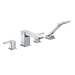 Moen MTS904 Chrome Tub Faucet Trim Kit