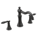 Moen MTS22103BL Matte Black Tub Faucet Trim Kit