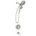 Moen M82304SRN Spot Resist Brushed Nickel Tub & Shower Faucet Trim Kit