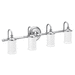 Moen MYB6464CH Chrome 4 or more Bulb Bathroom Light