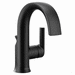 Moen MS6910BL Matte Black Single Hole Bathroom Sink Faucet