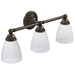 Moen MYB2263ORB Oil Rubbed Bronze 3 Bulb Bathroom Light