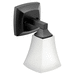 Moen MYB5161BL Matte Black 1 Bulb Wall Sconce