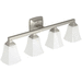 Moen MYB5164BN Brushed Nickel 4 or more Bulb Bathroom Light