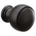 Moen MYB8405BL Matte Black 1'' Diameter Cabinet Knob