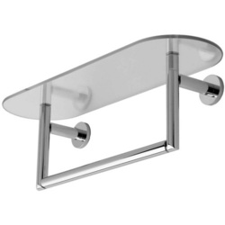 G0219T18SN Sine Vanity Shelf Bathroom Accessory - Satin Nickel G0219T18SN Sine Vanity Shelf Bathroom Accessory - Satin Nickel