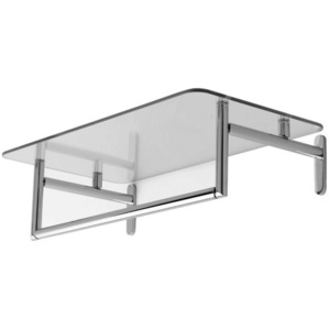 G024324PC Sine Vanity Shelf Bathroom Accessory - Chrome