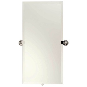 G2642PC London Terrace Square / Rectangular Mirror - Polished Chrome