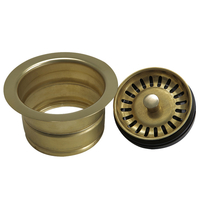  Premium Kitchen Disposal Stopper/Flange Kitchen Accessory - Brass