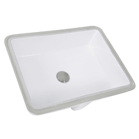  Great Point Undermount Style Bathroom Sink - White