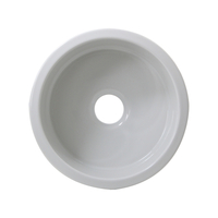  Cape Collection Undermount Bar Sink - White