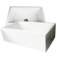  Cape Collection Apron Front / Specialty Sink Kitchen Sink - White