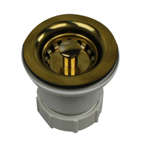 Premium Kitchen Drain Strainer Kitchen Accessory - Polished Brass