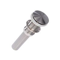  Premium Bath Accessories Lavatory Drain Bathroom Accessory - Brushed Nickel
